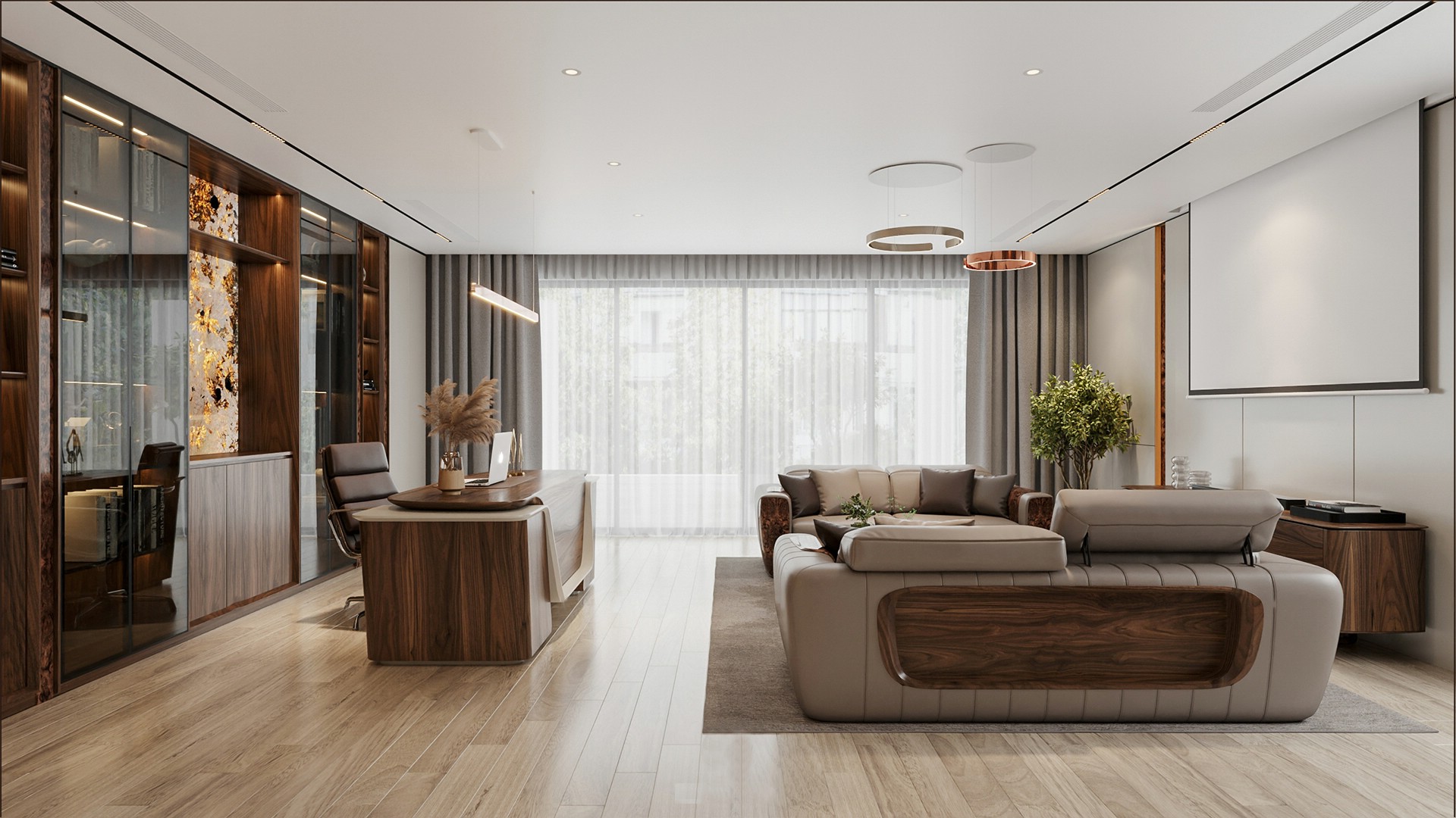 Báo giá thiết kế nội thất – lựa chọn phong cách và ngân sách hợp lý Báo giá thiết kế nội thất hiện đại phòng làm việc