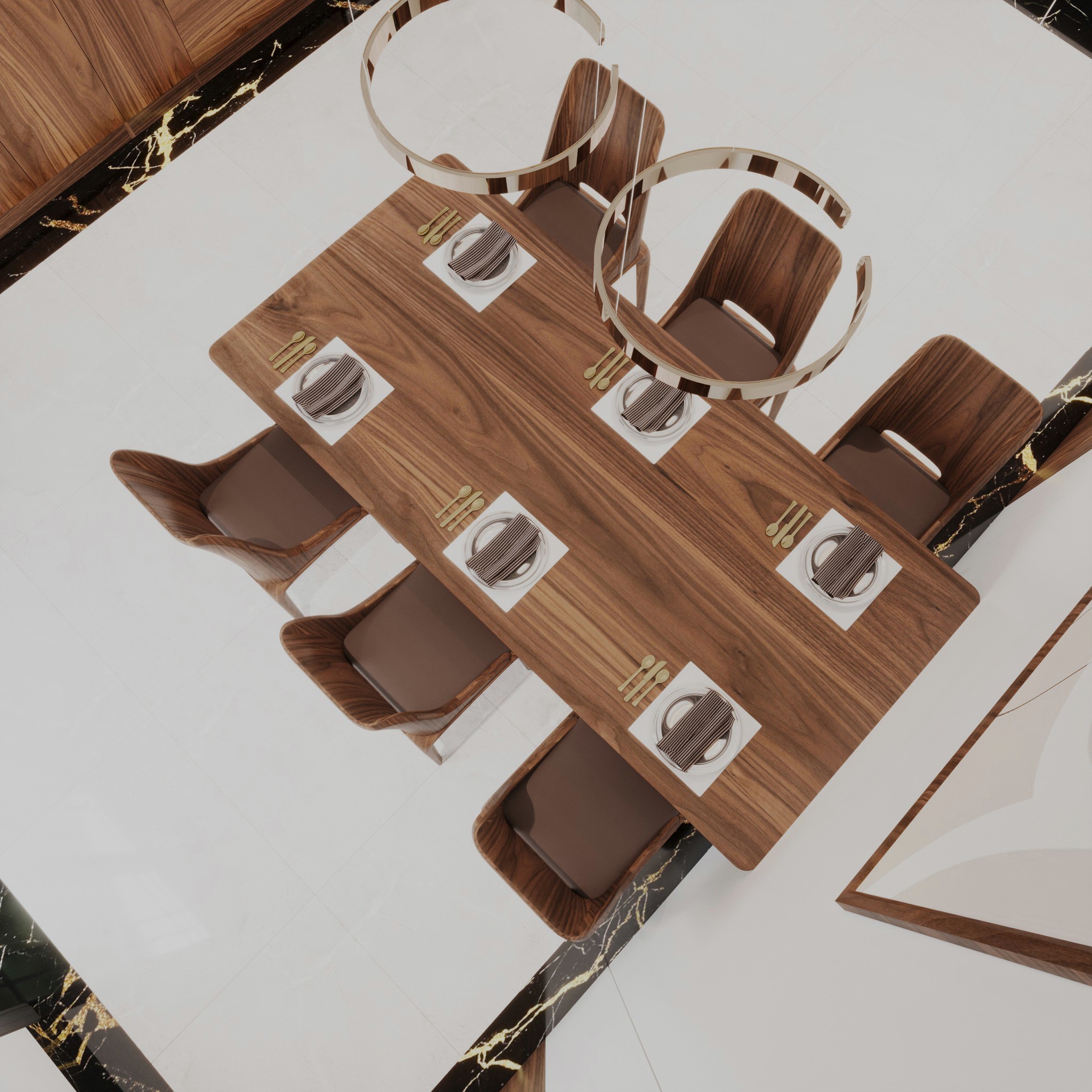 Kích thước bàn ăn – yếu tố tạo nên không gian tiện nghi và cân đối Kích thước bàn ăn 6 ghế gỗ sồi tự nhiên sang trọng