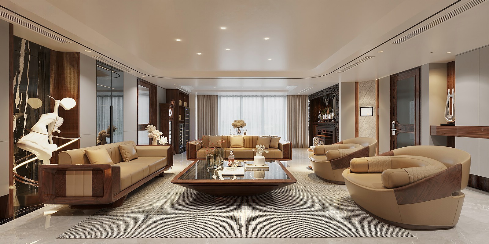 Mẫu bàn ghế gỗ phòng khách hiện đại – Tâm điểm của không gian sống Mẫu bàn ghế gỗ phòng khách hiện đại tinh tế, sang trọng