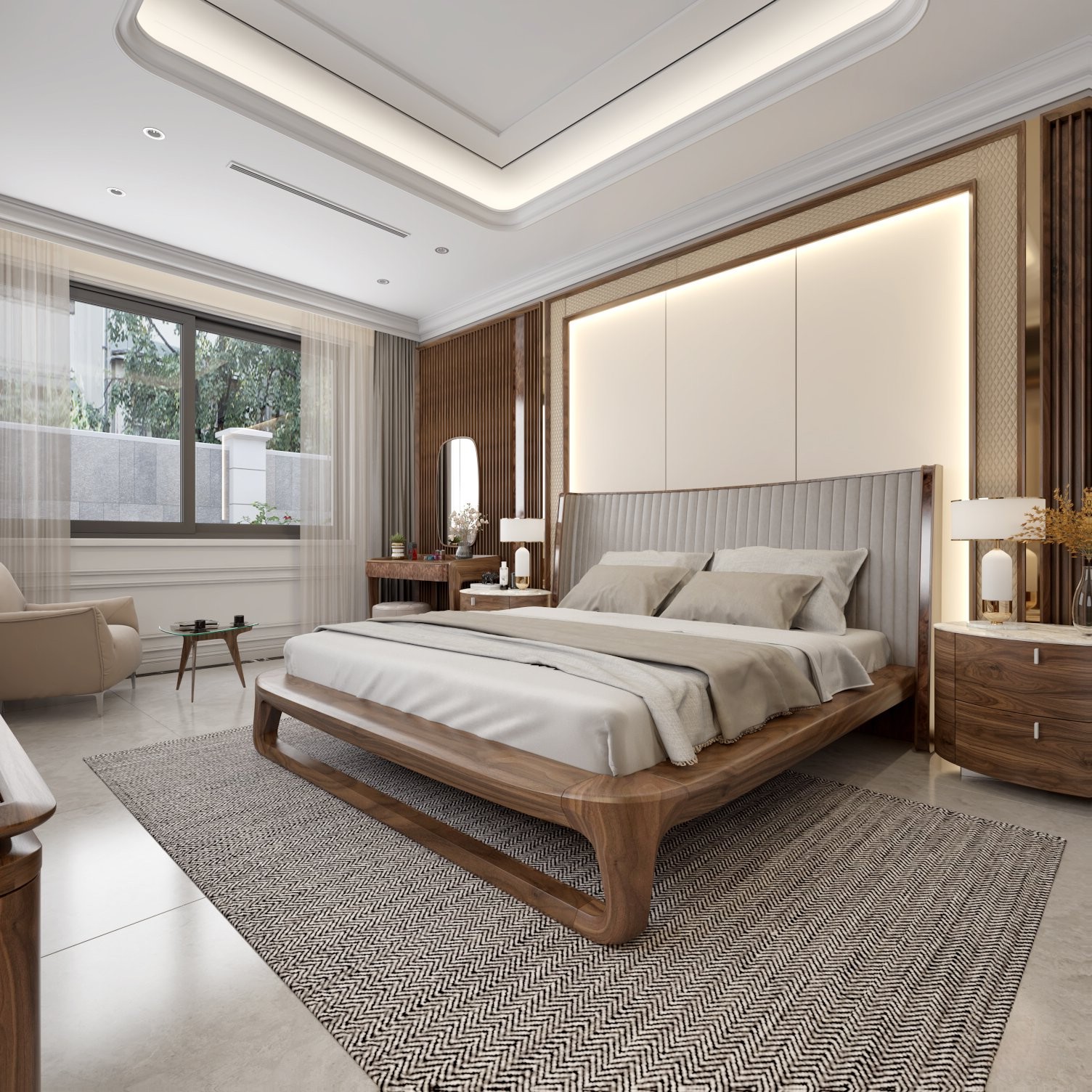 Mẫu giường đẹp – lựa chọn tinh tế cho không gian phòng ngủ sang trọng Mẫu giường đẹp gỗ tự nhiên hiện đại