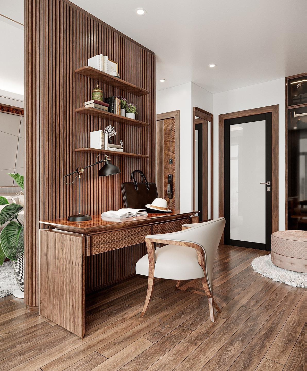 Mẫu vách ngăn phòng ngủ phù hợp nhiều phong cách nội thất