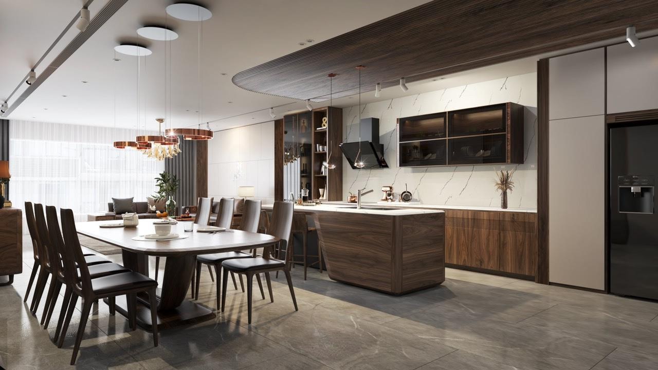 Mẫu nội thất chung cư hiện đại, sang trọng và tiện nghi