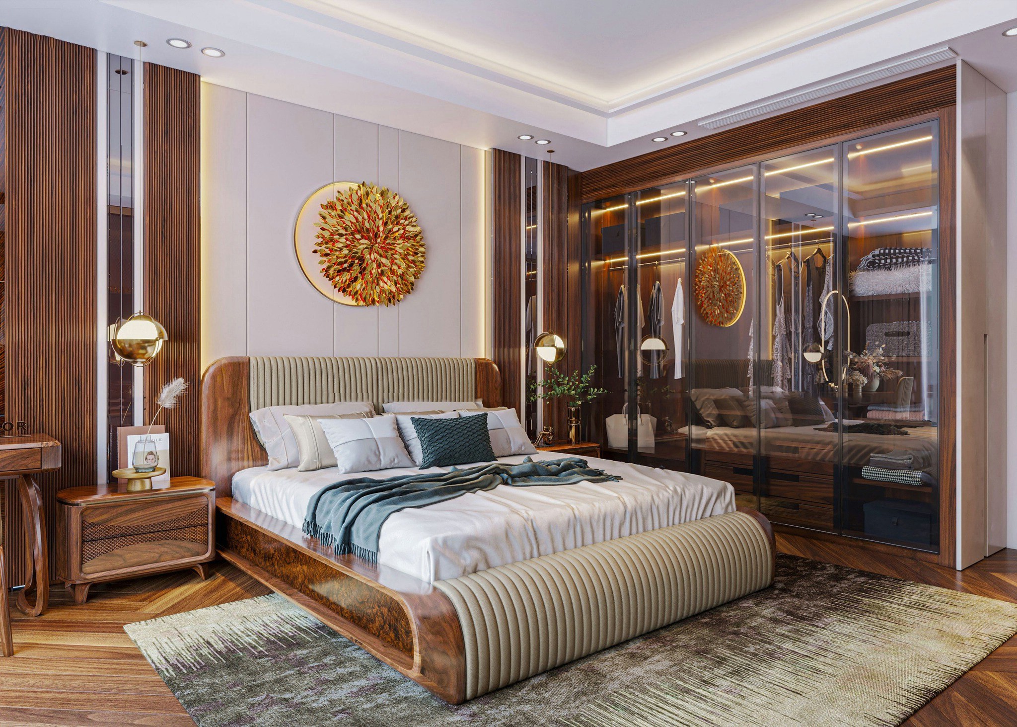 Nội thất phòng ngủ đẹp – không gian nghỉ ngơi lý tưởng và đẳng cấp Nội thất phòng ngủ đẹp hiện đại sang trọng