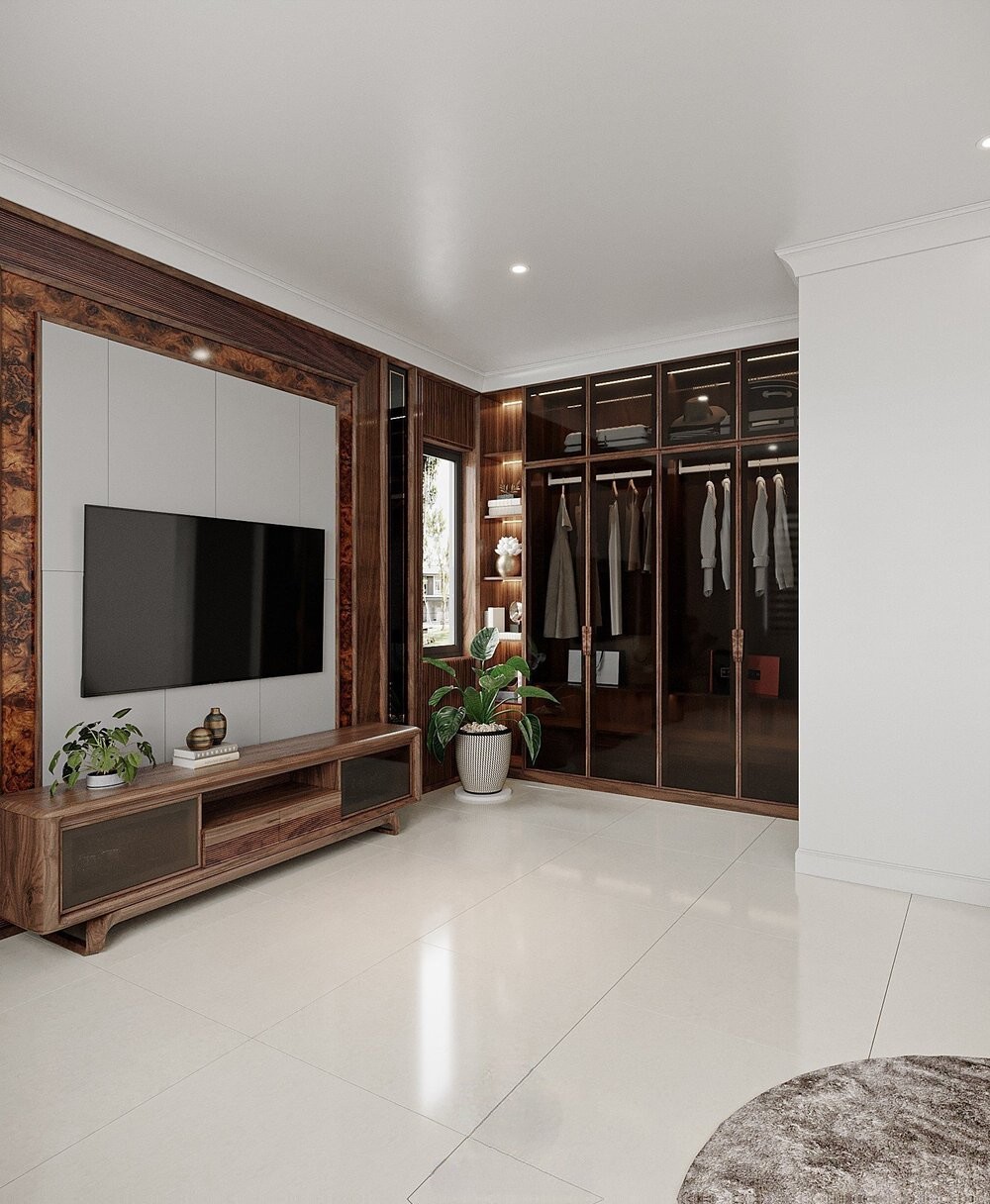 Mẫu tủ quần áo âm tường hiện đại cao kịch trần cánh kính sang trọng Mẫu tủ quần áo âm tường hiện đại cao kịch trần cánh kính sang trọng