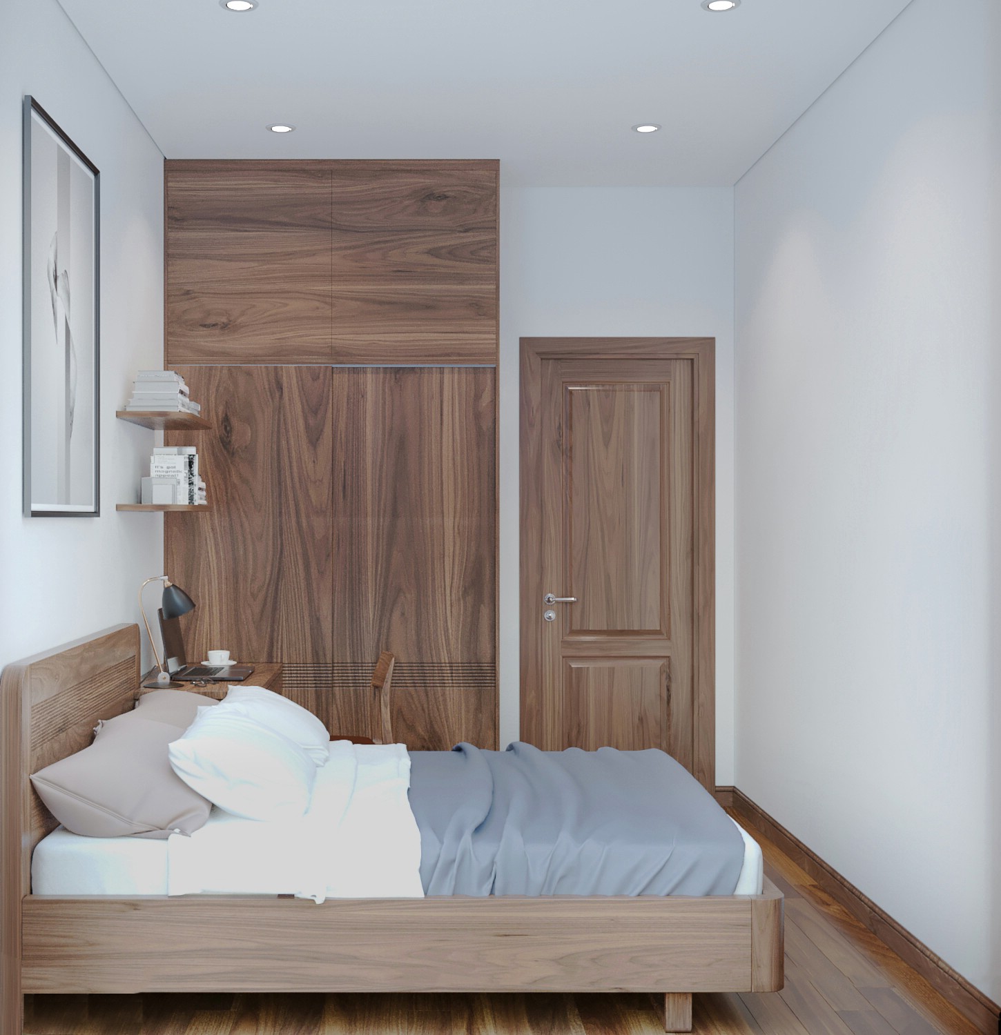 Tự thiết kế phòng ngủ nhỏ giúp chủ động lựa chọn phong cách và chi phí phù hợp.