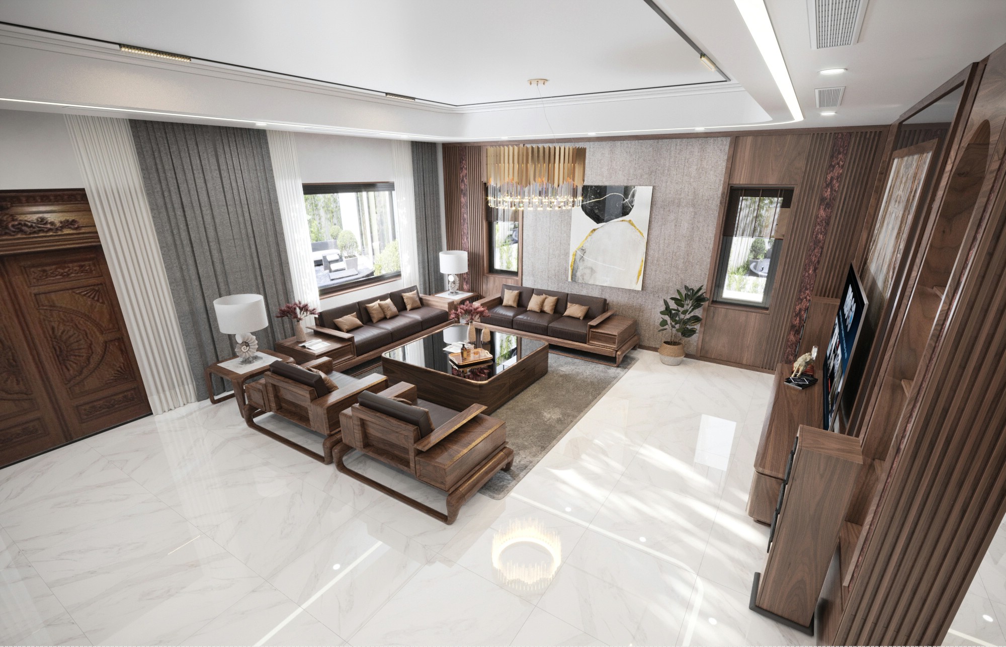 Tư vấn thiết kế phòng khách phù hợp nhu cầu sử dụng